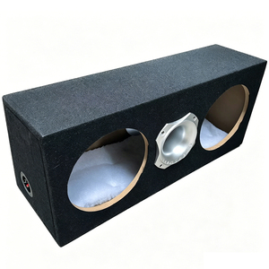 Caisse de subwoofer de voiture vide double 12 pouces à basses profondes, amplificateur de subwoofer de voiture 10 pouces, vente directe usine - Product Image 1