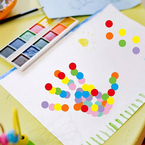 Chất Lượng Cao <span class=keywords><strong>2025</strong></span> Xu Hướng Mới Tự Làm Thông Tư Tự Dính Biểu Tượng Tùy Chỉnh Dán Nhãn Với Màu Sắc Đánh Dấu Trang Trí Giấy Cuộn - Product Image 3