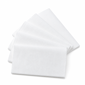 Serviettes en papier blanches 2 plis, mini pliées, jetables, pour la maison et les anniversaires, boîte de mouchoirs - Product Image 6