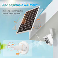 Panneaux solaires en verre monocristallin du rendement élevé 8W 5V 6V pour le remplissage extérieur de caméra