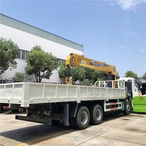 โรงงานจีนจำหน่ายรถบรรทุกติดเครน ISUZU GIGA 8X4 14 ตัน 16 ตัน แบบบูมยืดได้ สำหรับขาย - Product Image 1