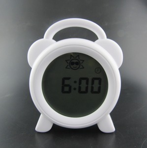 Entraîneur de sommeil en silicone, réveil, veilleuse, réglage de l'heure de la nuit/jour - Product Image 5