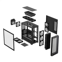 GAMEMAX-Armoire personnalisée EATX/ATX/ITX OEM Boîtier de jeu Mid Tower Boîtier de jeu pour ordinateur