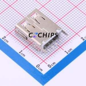 USB180-12-T2-W USB Connector Through hole Component (THT) Connector Type-A USB 2.0 Female Through Hole - Product Image 2