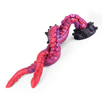 Super long plug anal en forme de tentacule de pieuvre, jouet sexuel, fouet sexuel, stimulateur du point G, plug vaginal et anal, pour hommes et femmes