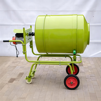 Bétonnière à tambour par gravité, portable, de type rotatif, pour la construction et le bâtiment