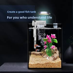 Jeneca ตัวกรองตู้ปลาขนาดเล็กสีขาวใส, ตัวกรองตู้ปลาไฟ LED คุณภาพสูง - Product Image 1