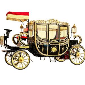 Bienvenida mostrar la exposición Atracciones Diseño personalizado Royal carruaje de caballos/Proveedores de China Carruaje de caballos para bodas - Product Image 3