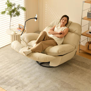 โซฟาปรับเอนไฟฟ้า หมุนได้ นอนราบได้ เก้าอี้นั่งเดี่ยวสำหรับห้องนั่งเล่น บรรจุโฟม สำหรับผู้ใหญ่ รุ่น HX-9010 - Product Image 4