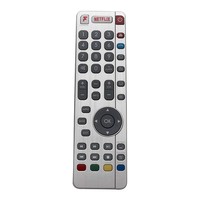 Télécommande SHW/RMC/0122 pour téléviseur LED Sharp Aquos 4K UHD avec boutons de lecture Fernbedienung Freeview LC-32CFG6021KF