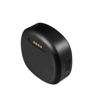 Mini traqueur personnel de GPS d'enfants de taille de pièce de monnaie portative, traqueur anti-enlèvement de GPS de collier de SOS pour des enfants