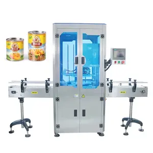 Stainless Steel Beer Can Filling and Seaming Machine Small Meat Food Canning Machine for Sale Best Price