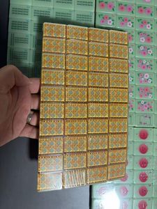 Jeu de Mahjong Américain Lamajo avec Logo Personnalisé LSXM-01, 160 Tuiles Acryliques, Marque Privée OEM, Design Panda, Gravure 3D Profonde, En Stock, Prêt à Expédier - Product Image 6