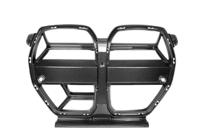 Calandre G80 M3 style CSL en fibre de carbone sèche, garniture de pare-chocs avant, calandre pour BMW G80 M3 G82 M4 - Product Image 3