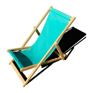 <span class=keywords><strong>Sedie</strong></span> a <span class=keywords><strong>sdraio</strong></span> da spiaggia pieghevoli in legno per esterni ecologiche con Logo personalizzato - Product Image 1