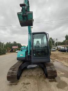 Hot Sale! Second-<b>Hand</b> Kobelco SK75 7.5Ton <b>Mini</b> Excavator | Auction Direct from Professional Supplier - Product Image 4