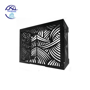 Couverture en aluminium de <span class=keywords><strong>climatiseur</strong></span> d'auvent en métal de temps de preuve de pluie externe - Product Image 3