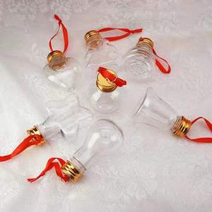 Nueva Botella Decorativa con Forma de Árbol de Navidad y Campanas, 50 ml, para Jugo, Té y Bebidas - Product Image 6