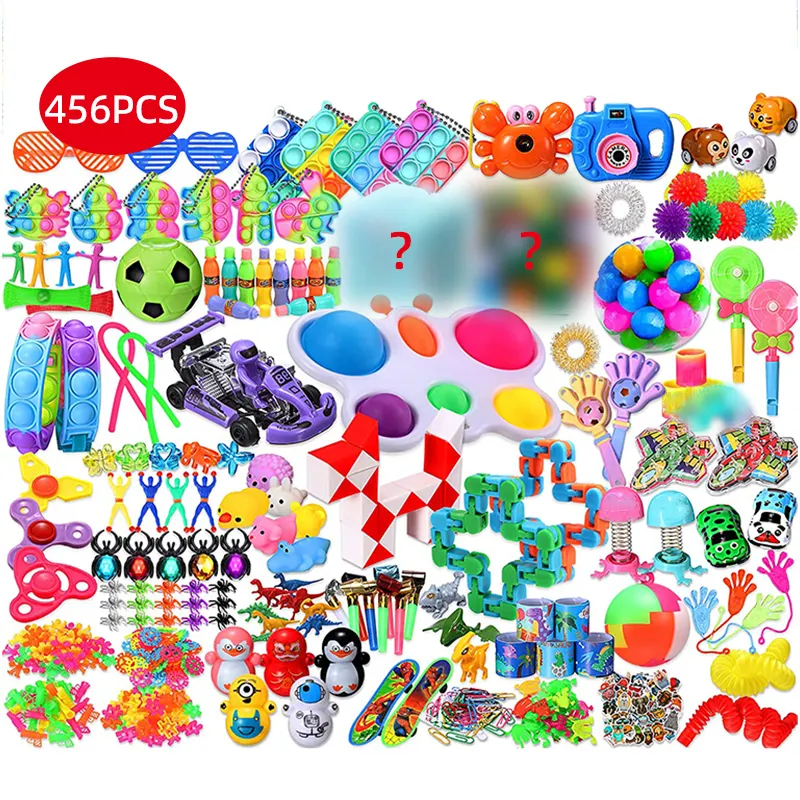 456 Party Favors for Kids Fidget Toys Pack Sensory Toy Classroom Prizes for Carnival Prizes, Pinata Filler Stuffers Toys