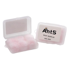 Tapones de <span class=keywords><strong>Cera</strong></span> para los Oídos ANT5PPE, Reutilizables, Reductores de <span class=keywords><strong>Ruido</strong></span>, para Dormir, Nadar y Proteger la Audición - Product Image 1