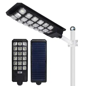 Lampu Jalan tenaga surya led 200w 300w 400w, lampu jalan, lampu led, sensor gerakan, anti air, kustom, lampu luar ruangan, anti air