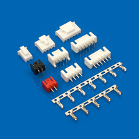 Conector XHB de 2.5mm 6p, tipo wafer, de latón estañado, para conexión cable-placa
