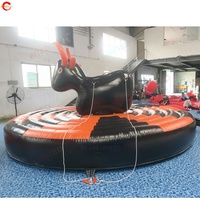 TH 4m 5m Dia Manual Inflatable PVC untuk Permainan Olahraga Naik-Turun untuk 2 Orang Penggunaan Komersial