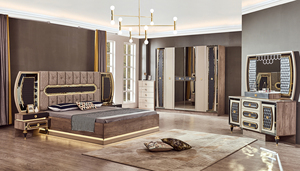 Ensemble de Meubles de Chambre Turcs Économiques en Bois Cuorto pour Hôtels - Product Image 3