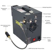 Compresseur d'air DIDEEP 300W à arrêt automatique, écologique, en aluminium, alimenté par batterie, cuivre/aluminium, 30MPa, équipement de plongée