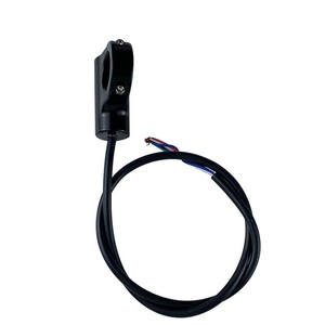 Interrupteur de guidon en alliage d'aluminium avec voyant lumineux pour moto, commande de feux de détresse double clignotants - Product Image 5