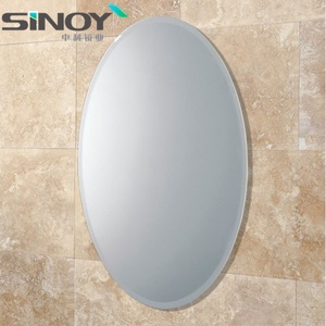 Factory Price 2mm 3mm 4mm 5mm 6mm High Quality Frameless Beveled Silver Large <b>Mirror</b> for Bathroom Wall Decoration - Product Image 2
