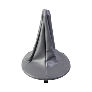 Fiat Car Gear <b>Shift</b> <b>Knob</b> Grey Leather 5-Speed Ergonomic Design For Fiat 500C Panda - Product Image 1