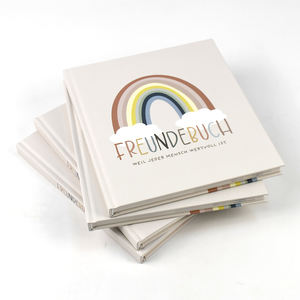 Libro <span class=keywords><strong>de</strong></span> Amistad para Niños con Tapa Dura Laminada y Papel Decorativo A5, con Versículos Bíblicos Inspiradores, Diario <span class=keywords><strong>de</strong></span> Recuerdos Infantiles - Product Image 1