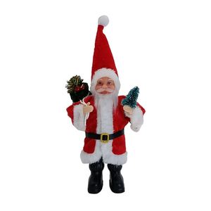 Figura de Santa Claus de 8 Pulgadas, Adorno Navideño para Escritorio, Centro de Mesa y Decoración para Ventana - Product Image 1