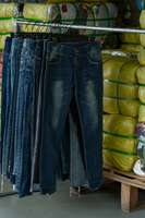 WS22 Jeans Skinny en Denim d'Occasion pour Femme, Tendance Estivale, Vente en Gros, Marque Chinoise Ldxq
