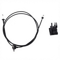 Câble de déverrouillage du capot moteur, professionnel, en métal ABS résistant à l'usure, 5r2z16a665ab pour automobile