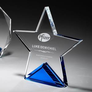 جائزة كريستال أكريليك مخصصة، ميدالية إبداعية قابلة للنقش، هدايا ترحيبية شفافة وصديقة للبيئة للأطفال والموظفين المتميزين - Product Image 2