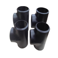 Grand choix d'acier inoxydable 304 316 en acier au carbone a105 / a182 té soudé par ANSI / ASME té isodiamétral / réducteur té