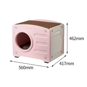 Camera pet cat nest new PE thickened kitten house four seasons universal household indoor cat scratcher house