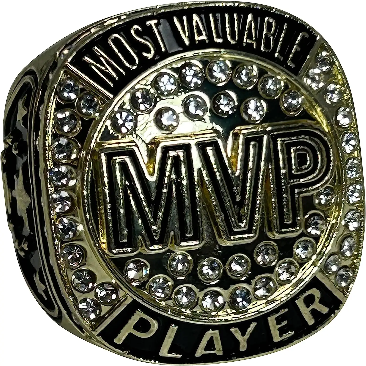Custom Champions Ring Gold MVP Most Valuable Player Ring Award Gift Priz Custom Champions Rings