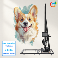 Recién llegado, impresora Vertical 2024, impresora láser UV caliente para pared, máquina de impresión directa, impresora de pared