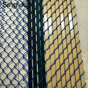 Service de traitement soudé galvanisé de lamelles de confidentialité de barrière de maillon de chaîne enduit de PVC pour des lamelles pour la clôture de maillon de chaîne - Product Image 1