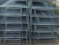 Goulotte à câbles en treillis métallique en acier au carbone industriel pour la construction, gestion des câbles anti-corrosion