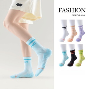 Customized Knitted Embroidered Logo <b>Socks</b> for woman Sports High Quality Cotton Personalized Ankle Crew <b>Socks</b> Wholesale - Product Image 3