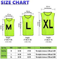 Maillots d'entraînement personnalisés 100 % polyester durables, dossards de sublimation pour les ligues sportives jeunes et l'athlétisme scolaire (DIY)