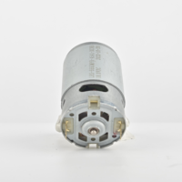 Mini pompe à air électrique 18V DC 555 Micro moteur pour ventilateur bateau appareil ménager avec commutation de brosse