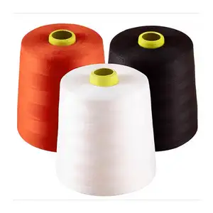 Giá thấp supn sợi 100% DOPE nhuộm Polyester đan dệt sợi