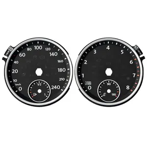 Customized Digital EL Flash Gauge, Glow Auto Gauge, Car Meter