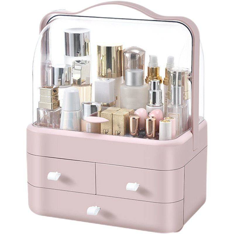 Transparent Plastic Multi use Cosmetics Storage