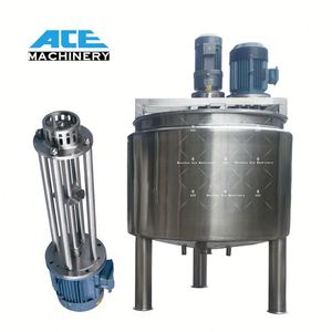 Mezclador de Jabón Líquido de Acero Inoxidable de 1000L, Máquina para Hacer Champú, Agitador, Tanque de Mezcla con Doble Camisa Calefactada, Mezclador de Alta Velocidad - Product Image 6